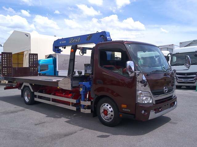 HINO Dutro Safety Loader (With 4 Steps Of Cranes) TDG-XZU730M 2016 92,692km