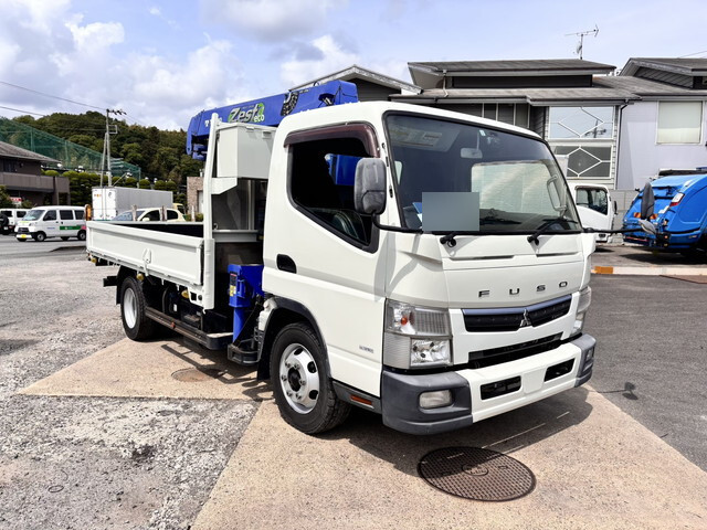 MITSUBISHI FUSO Canter Truck (With 4 Steps Of Cranes) TPG-FEB90 2017 295,370km_1
