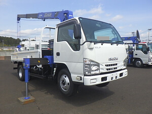 ISUZU Elf Truck (With 3 Steps Of Cranes) TPG-NKR85AR 2018 494,412km_1