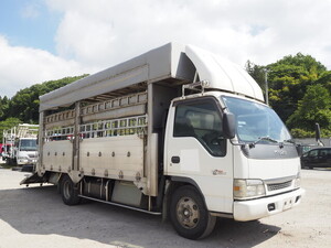 ISUZU Elf Cattle Transport Truck KK-NPR75PR 2004 326,243km_1
