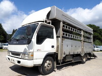 ISUZU Elf Cattle Transport Truck KK-NPR75PR 2004 326,243km_3