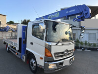 HINO Ranger Self Loader (With 4 Steps Of Cranes) BDG-FE7JLWA 2010 336,598km_4