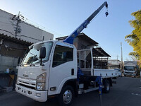 ISUZU Elf Truck (With 3 Steps Of Cranes) BDG-NPR85AR 2008 87,000km_1