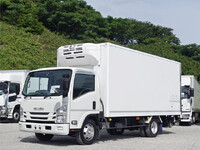 ISUZU Elf Refrigerator & Freezer Truck BKG-NPR85AN 2008 183,000km_1