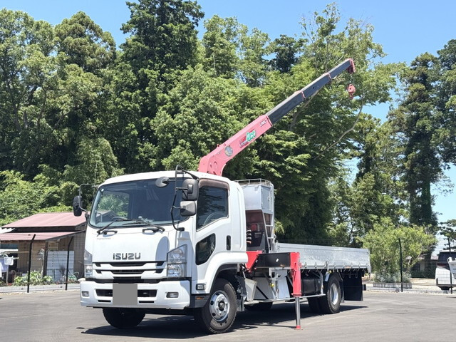 ISUZU Forward Truck (With 4 Steps Of Cranes) TKG-FRR90S2 2016 445,546km