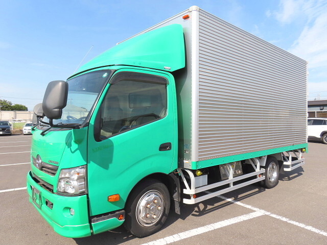 HINO Dutro Aluminum Van TKG-XZU710M 2016 185,000km
