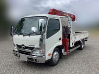 HINO Dutro Truck (With 4 Steps Of Cranes) TKG-XZU650M 2013 48,264km_4