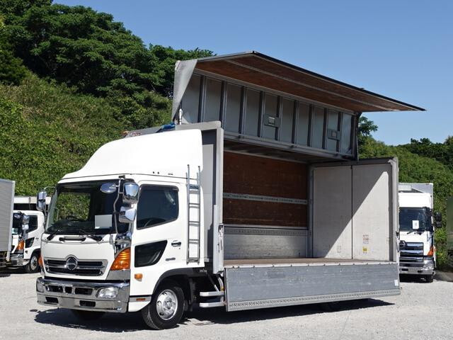 HINO Ranger Aluminum Wing TKG-FD7JLAA 2015 496,000km