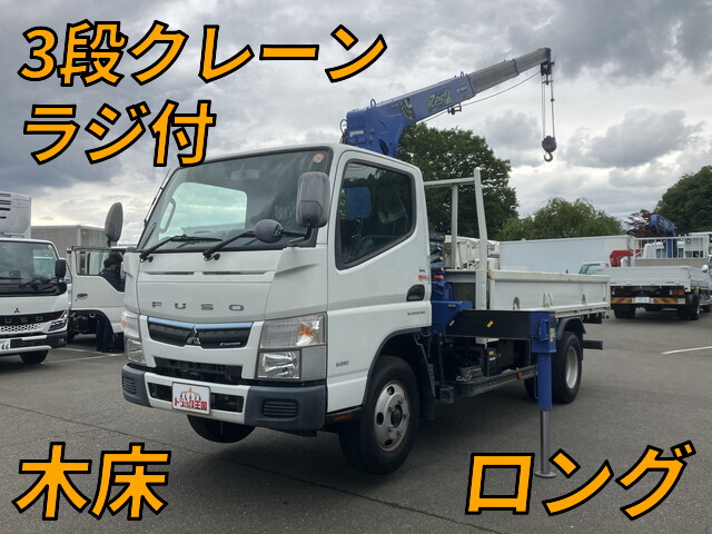 MITSUBISHI FUSO Canter Truck (With 3 Steps Of Cranes) TPG-FEA50 2018 51,092km_1