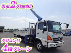 HINO Ranger Truck (With 4 Steps Of Cranes) TKG-FC9JKAP 2012 25,000km_1