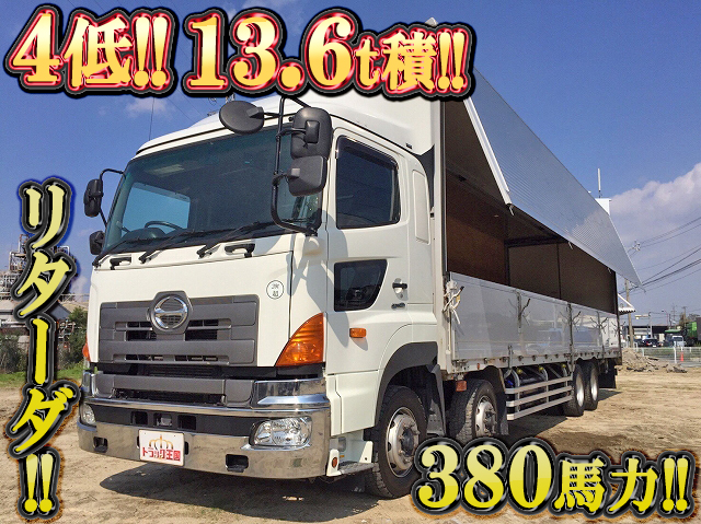 HINO Profia Aluminum Wing QKG-FW1EXBG 2013 374,486km