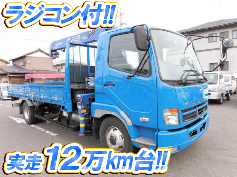 MITSUBISHI FUSO Fighter Truck (With 3 Steps Of Cranes) PDG-FK71F 2011 124,000km
