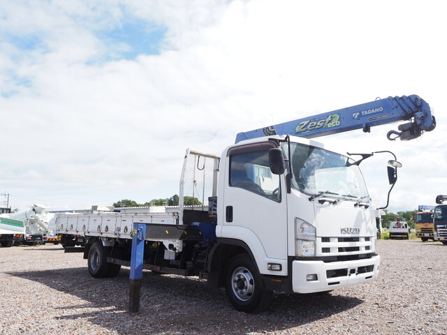 ISUZU Forward Truck (With 4 Steps Of Cranes) TKG-FRR90S2 2014 157,977km_1