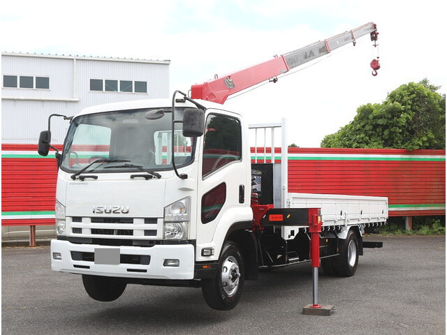 ISUZU Forward Truck (With 4 Steps Of Cranes) TKG-FRR90S1 2013 54,913km_1