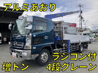 HINO Ranger Truck (With 4 Steps Of Cranes) BDG-FE8JLWA 2009 162,179km_1
