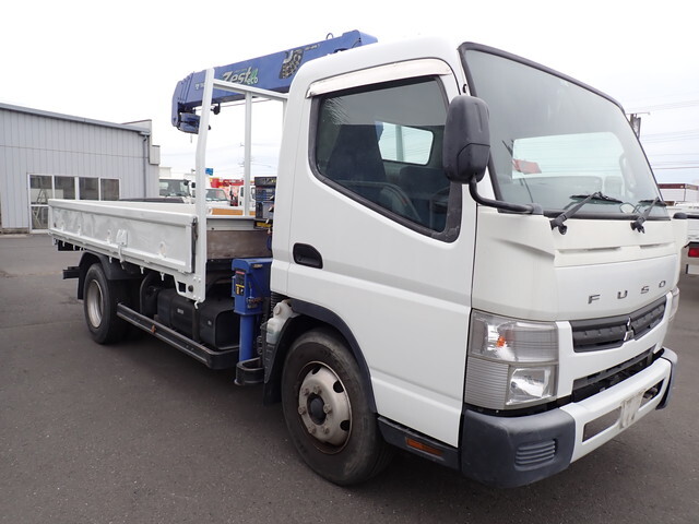 MITSUBISHI FUSO Canter Truck (With 4 Steps Of Cranes) TKG-FEB80 2014 102,300km_1