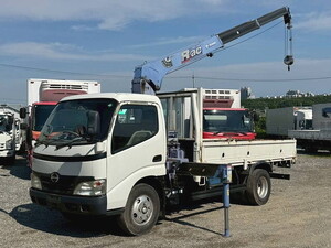 HINO Dutro Truck (With 3 Steps Of Cranes) BDG-XZU344M 2008 307,631km_1