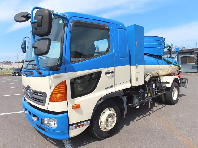 HINO Ranger Vacuum Truck TKG-FD9JEAA 2012 65,000km_1