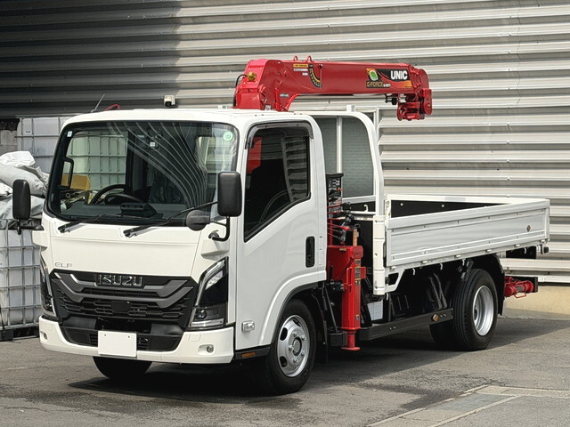ISUZU Elf Truck (With 4 Steps Of Cranes) 2TG-NMR88C 2025 300km