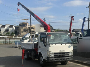 ISUZU Elf Truck (With 4 Steps Of Cranes) SKG-NKR85R 2012 30,064km_1