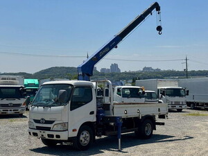 HINO Dutro Truck (With 4 Steps Of Cranes) TKG-XZU650M 2014 92,430km_1
