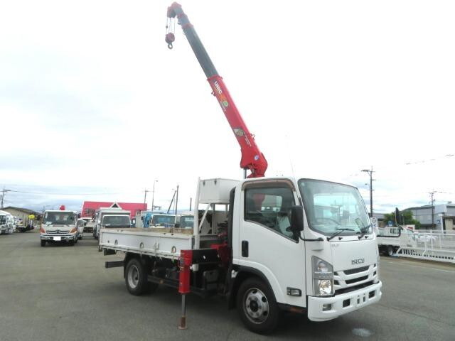 ISUZU Elf Truck (With 4 Steps Of Cranes) TRG-NPR85AR 2018 137,470km