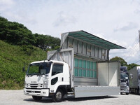 ISUZU Forward Aluminum Wing TKG-FRR90T2 2017 327,000km_1
