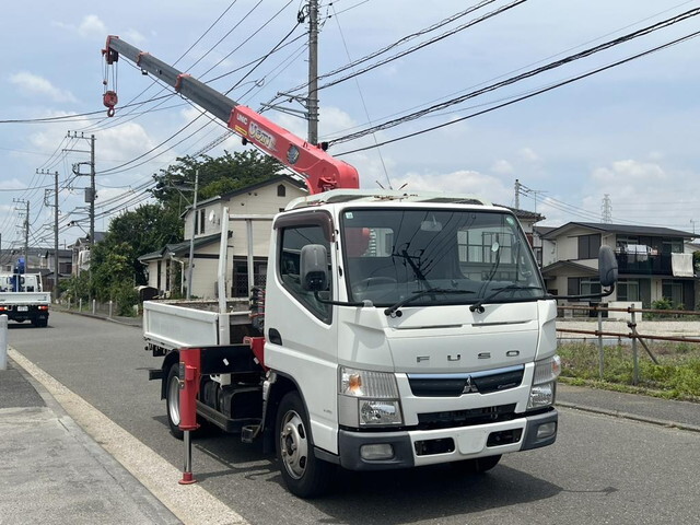 MITSUBISHI FUSO Canter Truck (With 4 Steps Of Cranes) TPG-FEA50 2016 127,176km_1