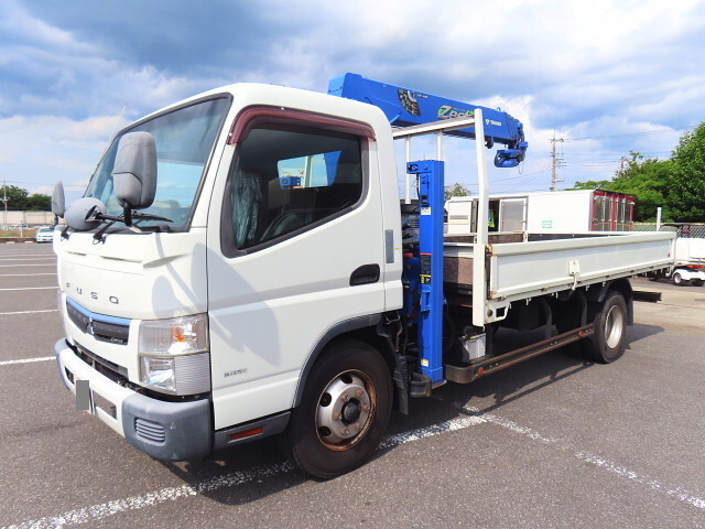MITSUBISHI FUSO Canter Truck (With 4 Steps Of Cranes) TPG-FEB80 2017 153,500km