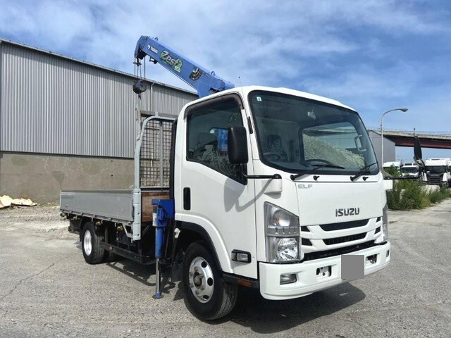 ISUZU Elf Truck (With 4 Steps Of Cranes) TRG-NPR85AR 2019 93,000km_1