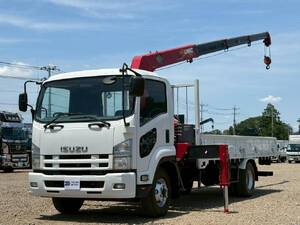 ISUZU Forward Truck (With 4 Steps Of Cranes) TKG-FRR90S1 2013 71,000km_1