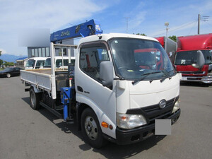 HINO Dutro Truck (With 4 Steps Of Cranes) TKG-XZU650M 2012 79,415km_1