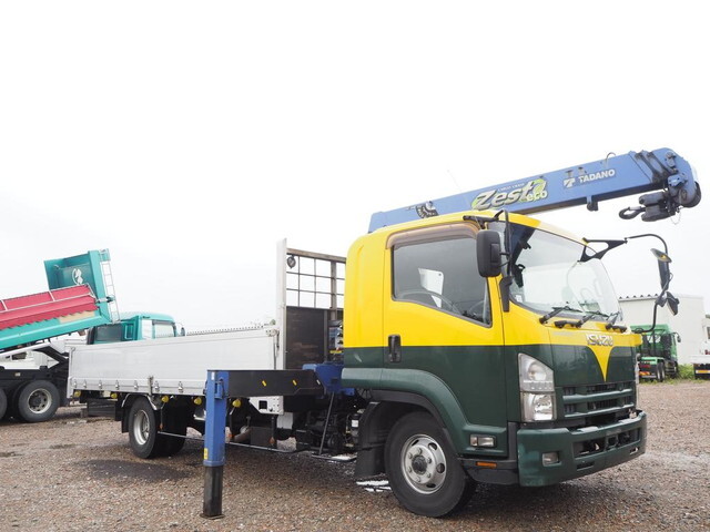 ISUZU Forward Truck (With 3 Steps Of Cranes) TKG-FRR90S2 2014 518,077km