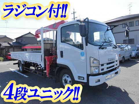 ISUZU Forward Truck (With 4 Steps Of Unic Cranes) PKG-FRR90S1 2008 126,000km