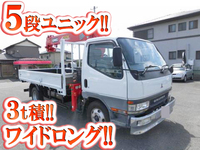 MITSUBISHI FUSO Canter Truck (With 5 Steps Of Unic Cranes) KK-FE63EEV 2000 36,602km_1