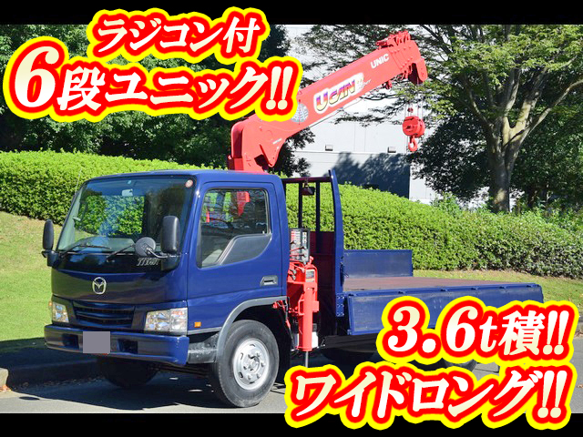 MAZDA Titan Truck (With 6 Steps Of Unic Cranes) KK-WH63H 2002 54,978km
