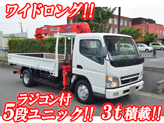 MITSUBISHI FUSO Canter Truck (With 5 Steps Of Cranes) KK-FE83EEN 2003 247,000km