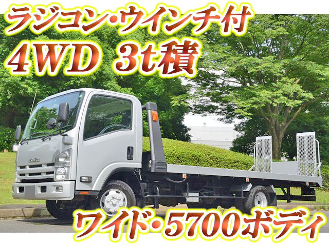 ISUZU Elf Safety Loader SDG-NPS85AN 2012 145,462km