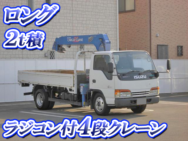 ISUZU Elf Truck (With 4 Steps Of Cranes) KK-NKR71LR 2001 70,000km