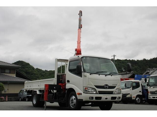 HINO Dutro Truck (With 3 Steps Of Cranes) TKG-XZU650M 2014 81,000km