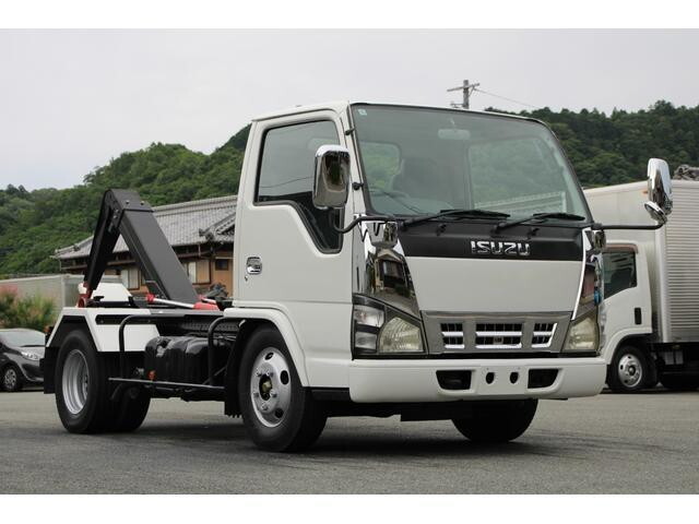 ISUZU Elf Container Carrier Truck PB-NKR81N 2006 65,000km_1