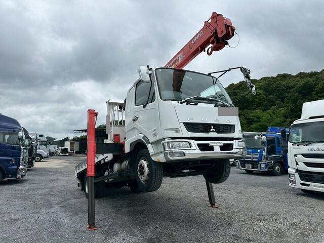 MITSUBISHI FUSO Fighter Self Loader (With 4 Steps Of Cranes) SKG-FK62FY 2012 162,000km_1