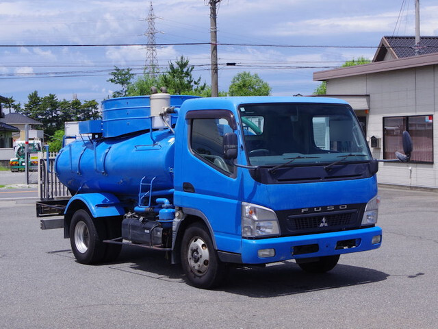 MITSUBISHI FUSO Canter Vacuum Truck PDG-FE83DY 2010 82,000km_1