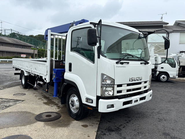 ISUZU Forward Truck (With 3 Steps Of Cranes) PKG-FRR90S1 2010 102,901km