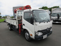 HINO Dutro Truck (With 3 Steps Of Cranes) TKG-XZU650M 2019 338,108km_1