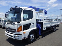 HINO Ranger Truck (With 4 Steps Of Cranes) TKG-FC9JKAP 2012 68,199km_3