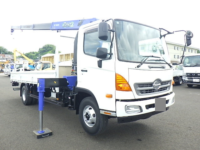 HINO Ranger Truck (With 4 Steps Of Cranes) TKG-FC9JKAP 2015 54,868km_1