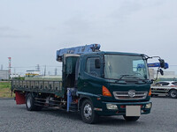 HINO Ranger Truck (With 4 Steps Of Cranes) BDG-FE8JMWG 2007 518,594km_3