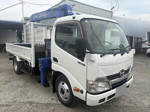 HINO Dutro Truck (With 4 Steps Of Cranes) SKG-XZU650M 2012 83,000km_1