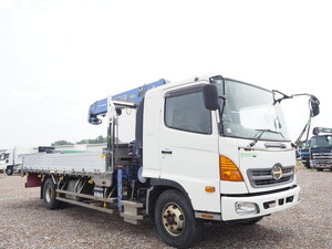 HINO Ranger Truck (With 5 Steps Of Cranes) BKG-FD7JLYA 2010 _1